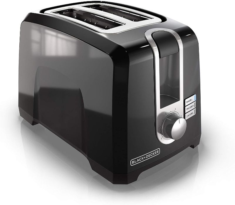 Photo 1 of BLACK+DECKER 2-Slice Toaster, One Size
