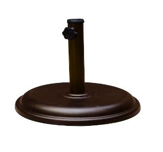 Photo 1 of Style Selections Brown Patio Umbrella Base