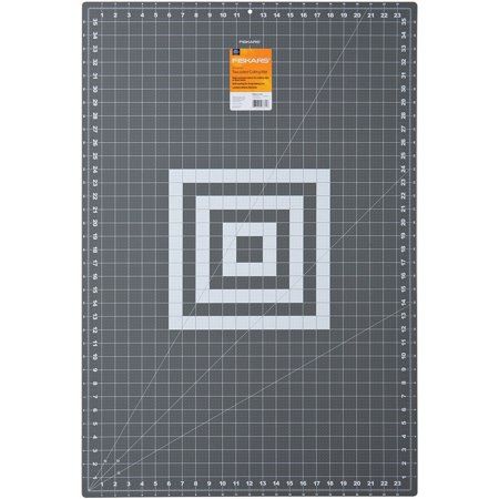 Photo 1 of Fiskars Craft Tools Grey - Gray 24'' X 36'' Double-Sided Cutting Mat
