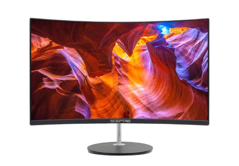 Photo 1 of Sceptre 24 Curved 1920x1080 HDMI VGA 75Hz 8ms HD LED Monitors - C248W-1920RN
