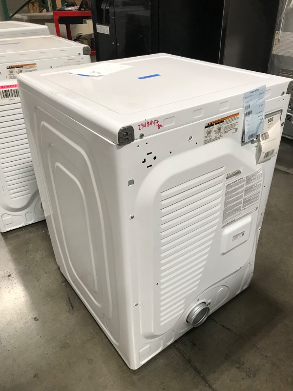 Photo 3 of Samsung 7.5-cu ft Stackable Electric Dryer (White)