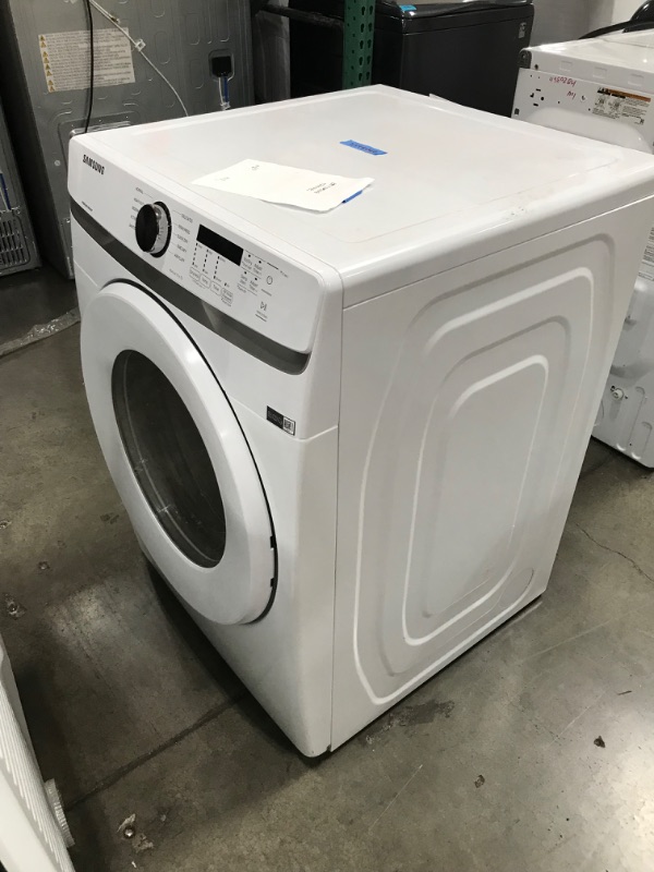 Photo 5 of Samsung 7.5-cu ft Stackable Electric Dryer (White)