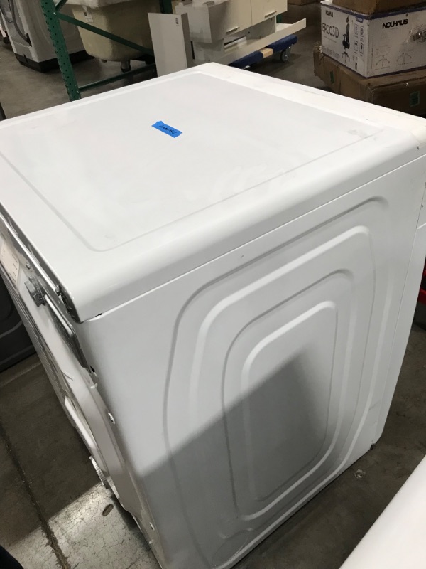 Photo 6 of Samsung 7.5-cu ft Stackable Electric Dryer (White)