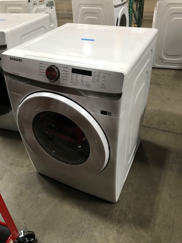 Photo 3 of Samsung 7.5-cu ft Stackable Electric Dryer (White)