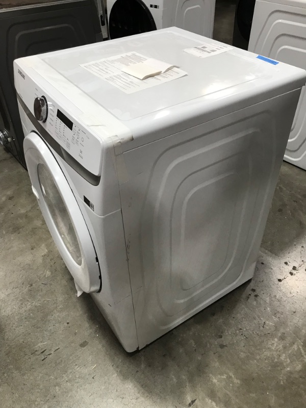 Photo 4 of Samsung 7.5-cu ft Stackable Electric Dryer (White)