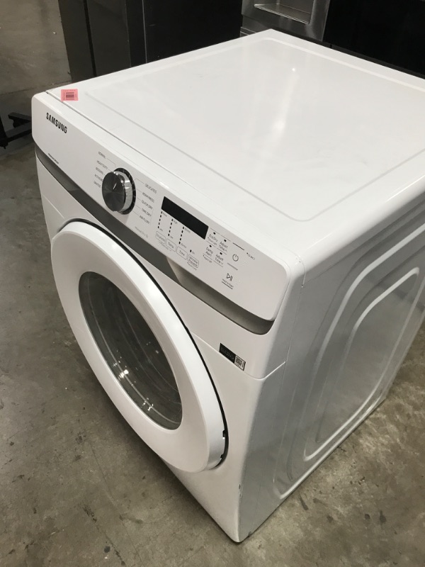 Photo 4 of Samsung 7.5-cu ft Stackable Electric Dryer (White)