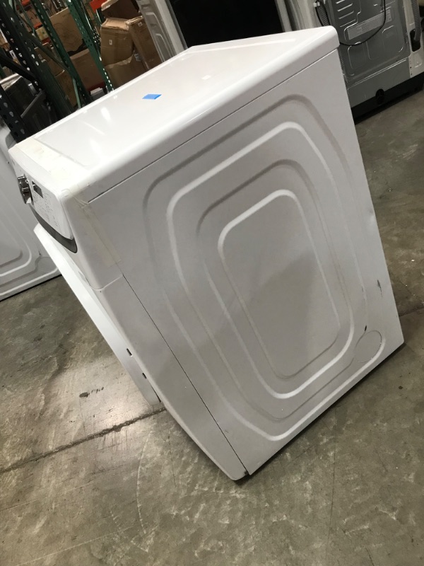 Photo 7 of Samsung 7.5-cu ft Stackable Steam Cycle Smart Electric Dryer (Champagne)