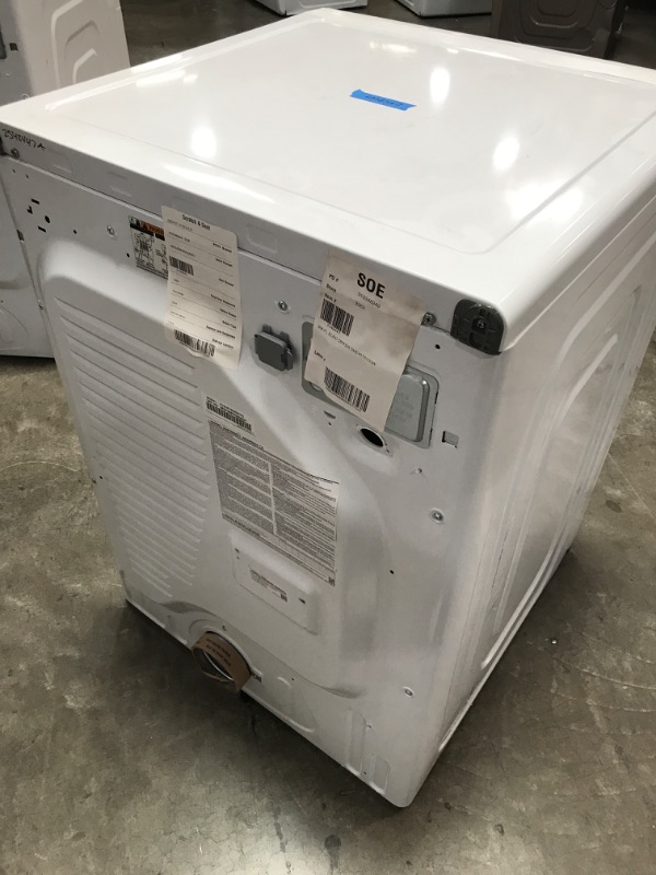 Photo 4 of Samsung 7.5-cu ft Stackable Electric Dryer (White)