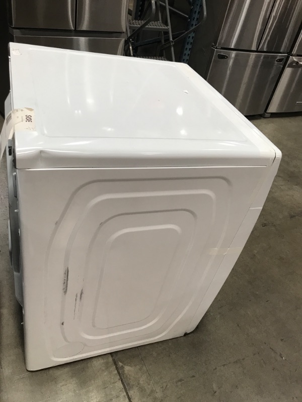 Photo 6 of Samsung 7.5-cu ft Stackable Electric Dryer (White)