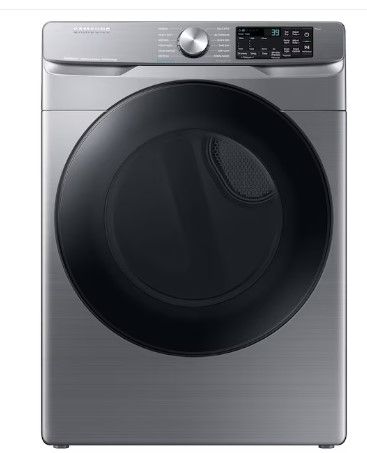 Photo 1 of **SEE NOTES**
Samsung 7.5-cu ft Stackable Steam Cycle Smart Electric Dryer (Platinum)