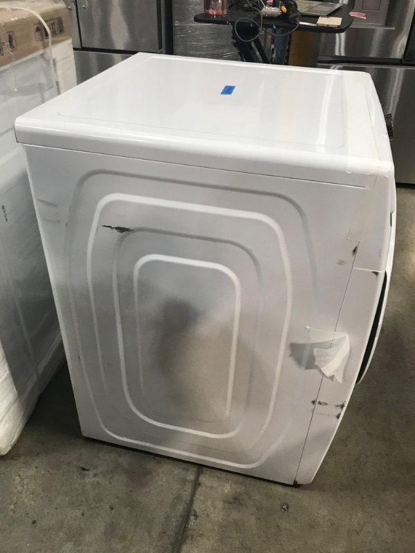 Photo 5 of Samsung 7.5-cu ft Stackable Electric Dryer (White)
