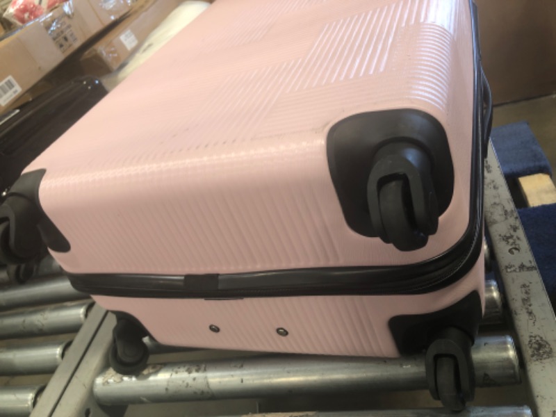 Photo 3 of * used * good condition *
American Tourister Stratum XLT Expandable Hardside Luggage with Spinner Wheels, Pink Blush