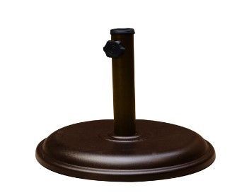 Photo 1 of Style Selections Brown Patio Umbrella Base