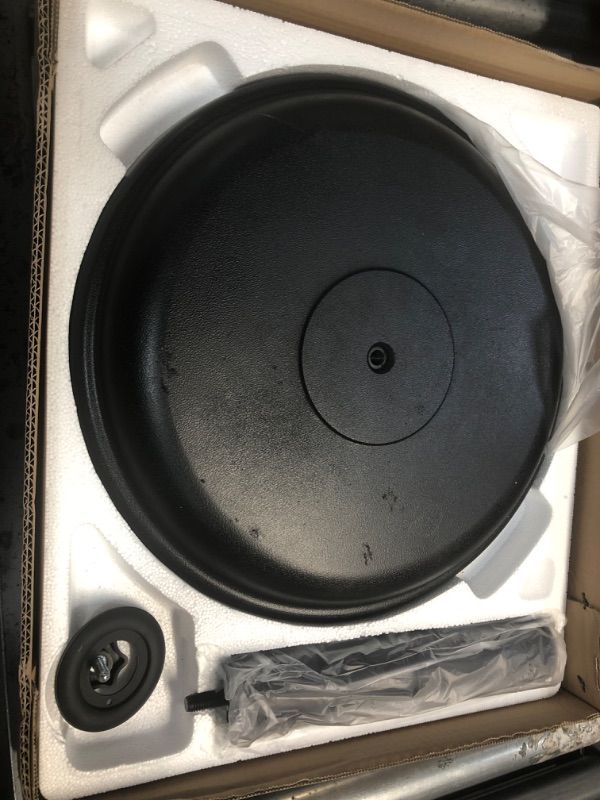 Photo 1 of Style Selections Black Patio Umbrella Base