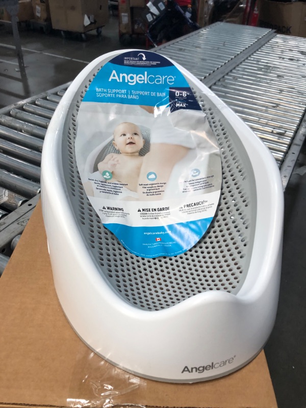 Photo 2 of Angelcare Baby Bath Support (Grey) | Ideal for Babies Less than 6 Months Old