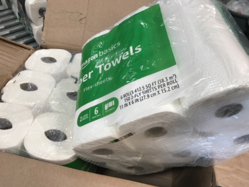 Photo 1 of 2-12 pack toilet paper amazon basics