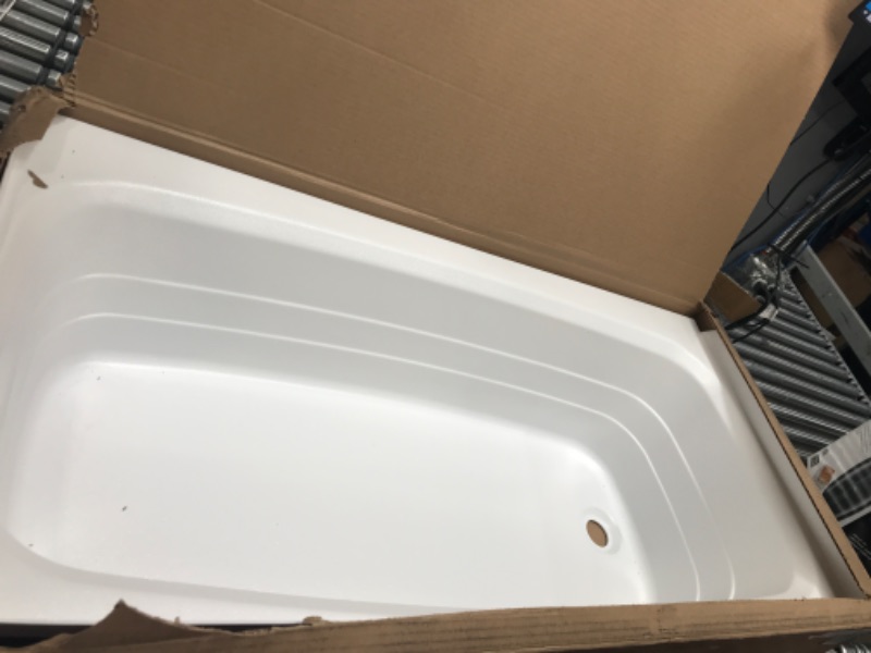 Photo 2 of Lippert Components 209681 White 24" x 46" Left Handed Bath Tub