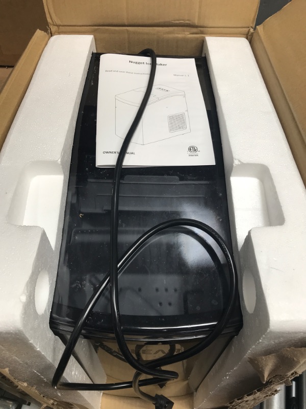 Photo 1 of **FOR PARTS ONLY**
KLEAH Nugget Ice Maker Countertop, 40lbs/Day