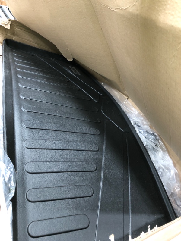 Photo 2 of MAXLINER Floor Mats and Cargo Liner Behind 3rd Row Set Black Compatible with 18-22 Expedition Max/Navigator L with 2nd Row Bucket Seats