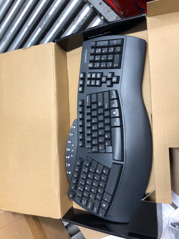 Photo 1 of Wireless Ergonomic Keyboard with Gel Wrist Rest Bundle