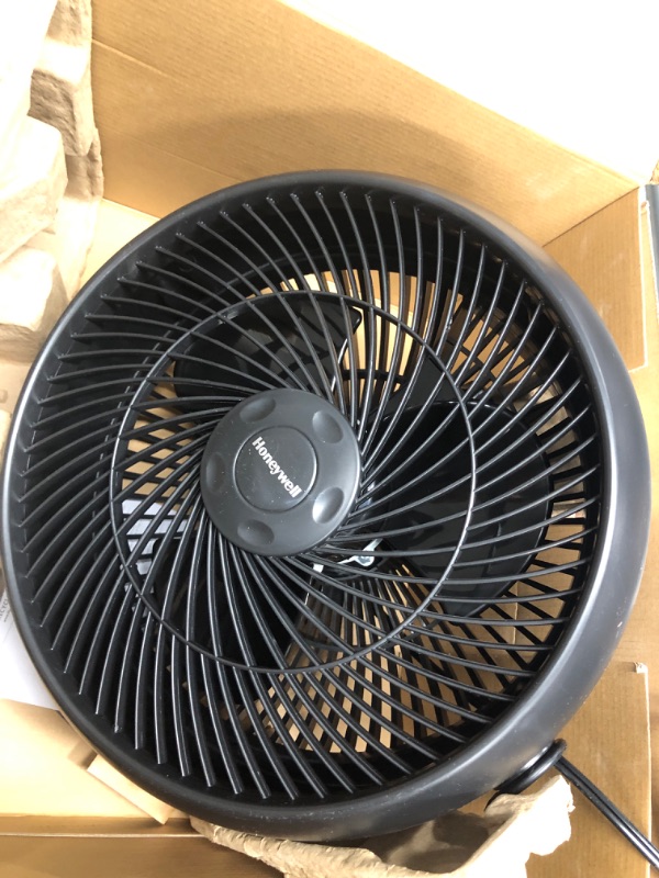 Photo 2 of 12 in. 3 Speed Whole Room Circulator Floor Fan