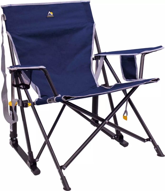 Photo 1 of ***ONE OF THE STRAPS IS MISSING***
GCI Outdoor Kickback Rocker Portable Rocking Chair