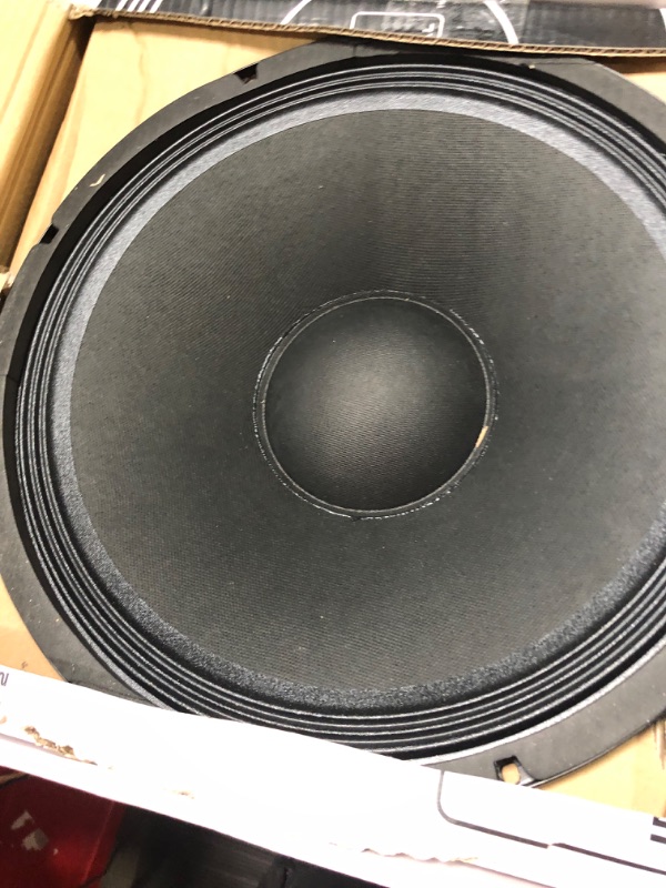 Photo 2 of 5 CORE 18" Inch Full Range Replacement Speaker Pro Audio Loud Subwoofer 500W RMS, 850W Peak - Raw Woofer for DJ Cabinet - FR 18 190 MS
