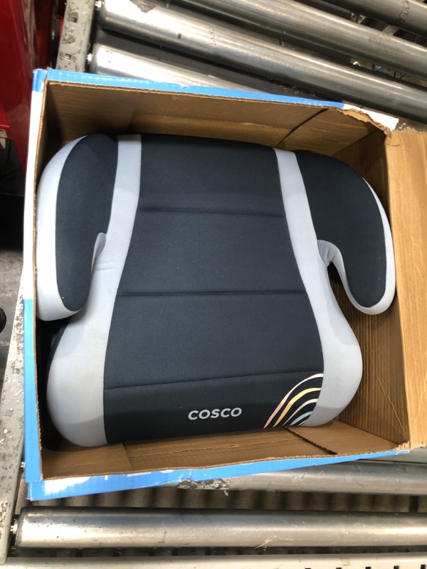 Photo 2 of Cosco Topside Backless Booster Car Seat, Lightweight 40-100 lbs, Rainbow