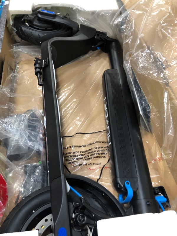 Photo 1 of (PARTS ONLY/ NO REFUNDS) Hover-1 Blackhawk Electric Folding Kick Scooter | 18MPH, 28 Mile Range, 6HR Charge, LCD Display, 10 Inch High-Grip Tires, 220LB Max Weight, Certified & Tested - Safe for Kids, Teens & Adults,