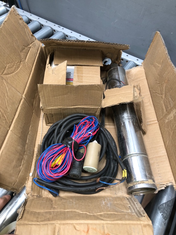 Photo 2 of Solar Water Pump PWS 48V 540 Watts Stainless Steel 316 Well Pump,solar pump Kit 3 inch Solar deep well submersible Pumps,JS3-2.1-120