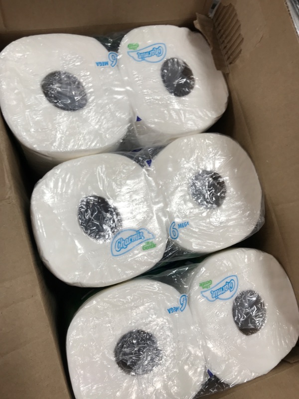 Photo 2 of 3 Pcks of Charmin Ultra Gentle Lotion Bathroom Tissue, Mega Rolls, 2-Ply - 18 rolls