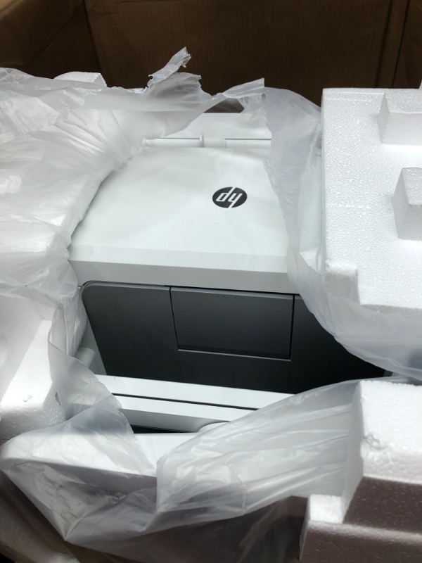 Photo 4 of HP Color LaserJet Pro M283fdw Wireless All-in-One Laser Printer, Remote Mobile Print, Scan & Copy, Duplex Printing, Works with Alexa (7KW75A), White