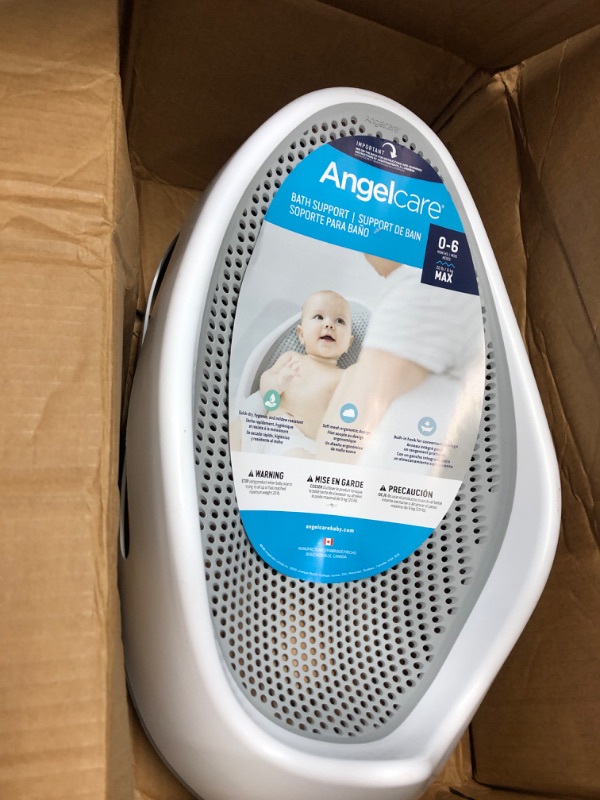 Photo 2 of Angelcare Baby Bath Support (Grey) | Ideal for Babies Less than 6 Months Old