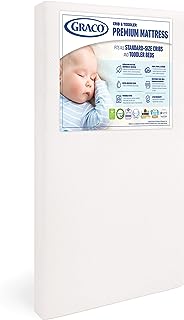 Photo 1 of  Crib & Toddler Mattress 27" x 52" x 4" 