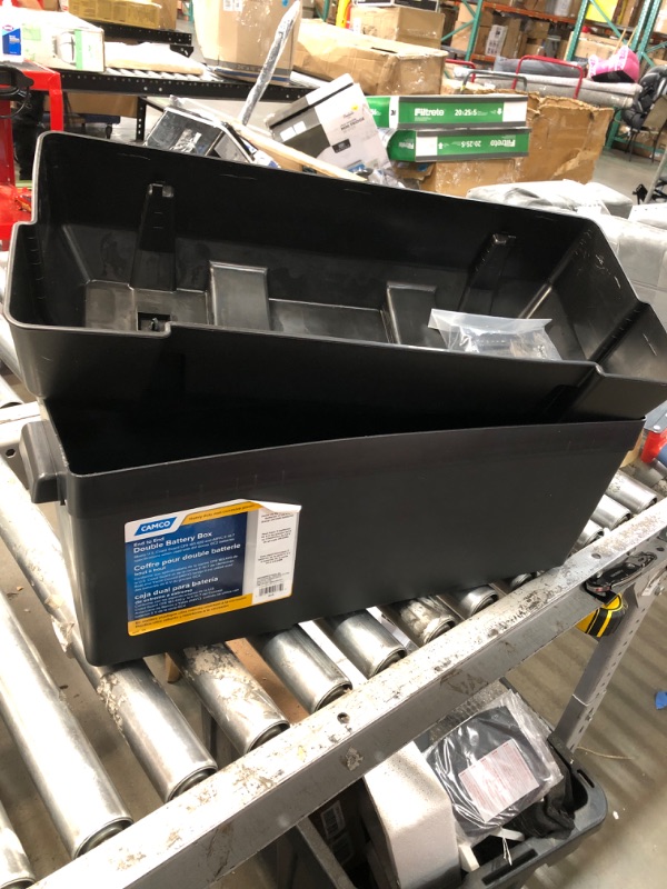 Photo 2 of Camco Heavy Duty Double Battery Box