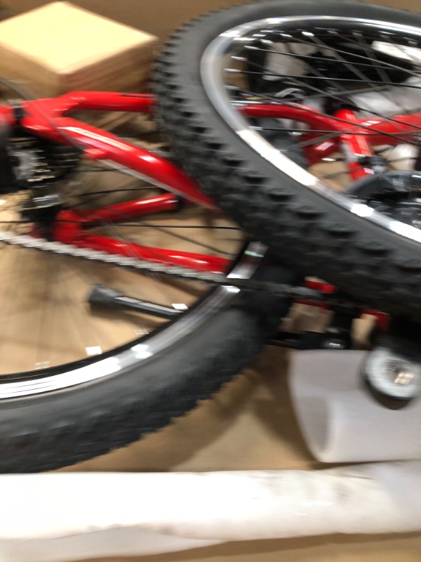 Photo 4 of ***Parts Only***Schwinn High Timber Youth/Adult Mountain Bike, Aluminum and Steel Frame Options, 7-21 Speeds Options, 24-29-Inch Wheels, Multiple Colors Red 24-Inch Wheels Aluminum Frame