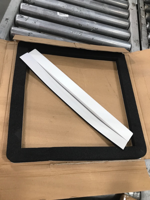 Photo 1 of Camco 14-Inch x 14-Inch Universal Camper Roof A/C Gasket Kit | Features a Waterproof Compression Seal, Self-Adhesive Picture Frame Gasket, and Self-Adhesive Leveling Pads (25071)