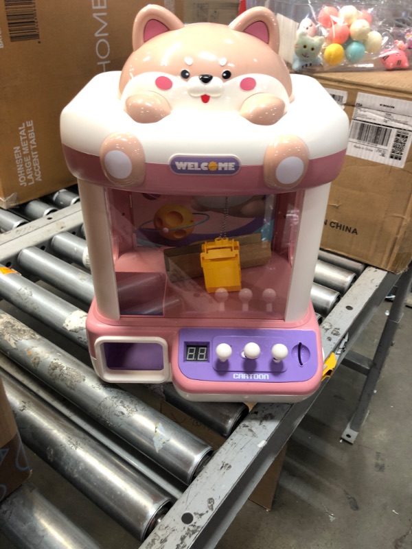 Photo 3 of **USED**
Toys for Girls 8-10, 4 5 6 7 8-Year-Old Girl Birthday Gifts, Claw Machine, Large Claw Machine for Kids, Vending Machine Toys,Pink Cute Baby Pink