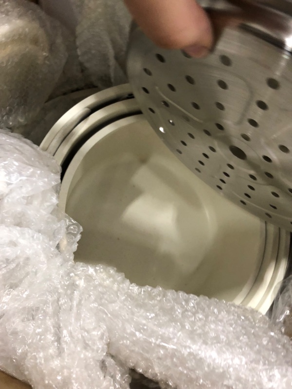 Photo 1 of CAROTE Nonstick Pots and Pans Set, 12 Pcs Ceramic Cookware Sets, Healthy Non Stick Induction Cookware Kitchen Granite Cooking Set w/Frying Pans & Saucepan, PFOS, PFOA Free