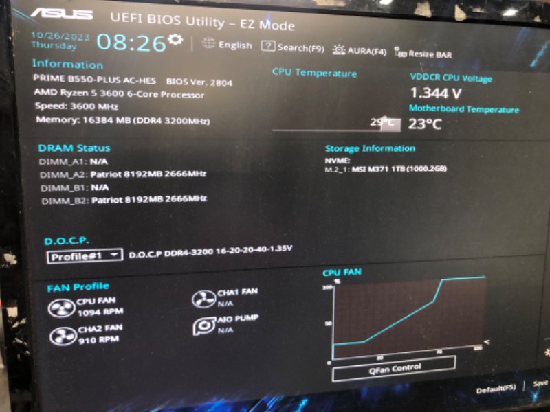 Photo 3 of Skytech Gaming Archangel Gaming PC Desktop – AMD Ryzen 5 3600 3.6 GHz, NVIDIA RTX 3060, 1TB NVME SSD, 16GB DDR4 RAM 3200, 600W Gold PSU, 11AC Wi-Fi, Windows 11 Home 64-bit
