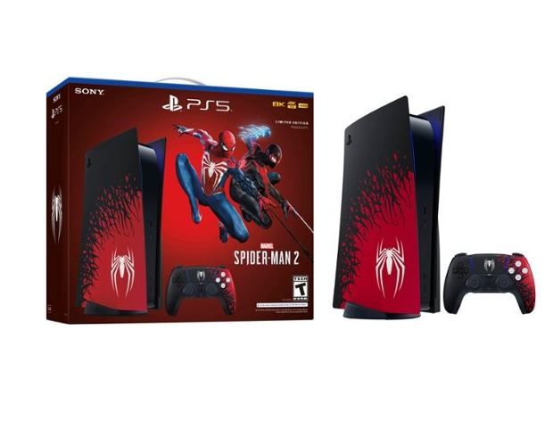 Photo 1 of Sony - PlayStation 5 Console – Marvel’s Spider-Man 2 Limited Edition Bundle - 
