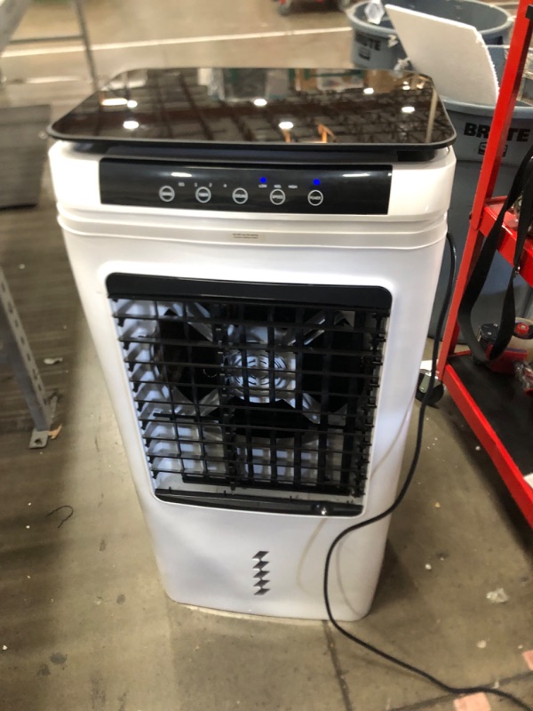 Photo 2 of SH-04 outdoor heaters 02 5500CFM Portable Air Conditioners, Windowless Air Conditioner with Remote, 10.6 Gal Portable AC, Cooling Up 800 Sq.ft, Quiet Swamp Cooler
