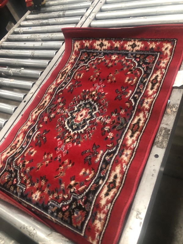 Photo 2 of 2 x 3 '  RED  AREA RUG  