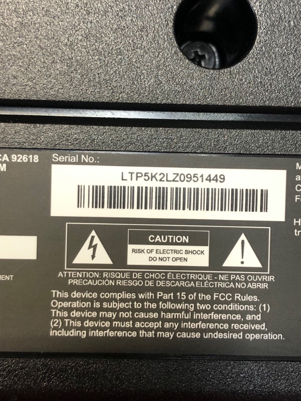 Photo 3 of **DISPLAYS ERROR CODE **VIZIO 24-inch D-Series FHD LED Smart TV w/Bluetooth Headphone Capable, AMD FreeSync & Alexa Compatibility, D24fM-K01, 2023 Model 24 inch