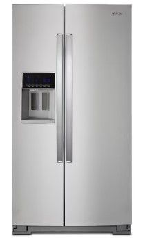 Photo 1 of Whirlpool 28.4-cu ft Side-by-Side Refrigerator with Ice Maker (Fingerprint Resistant Stainless Steel)
