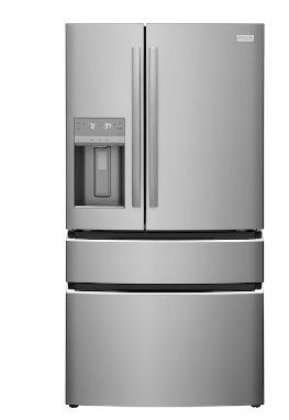 Photo 1 of Frigidaire Gallery 21.5-cu ft 4-Door Counter-depth French Door Refrigerator with Ice Maker (Fingerprint Resistant Stainless Steel) ENERGY STAR
