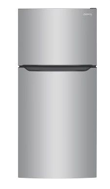 Photo 1 of Frigidaire Garage-Ready 20-cu ft Top-Freezer Refrigerator (Fingerprint Resistant Stainless Steel)
