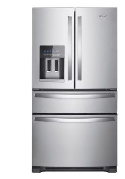 Photo 1 of Whirlpool 24.5-cu ft 4-Door French Door Refrigerator with Ice Maker (Fingerprint Resistant Stainless Steel) ENERGY STAR
