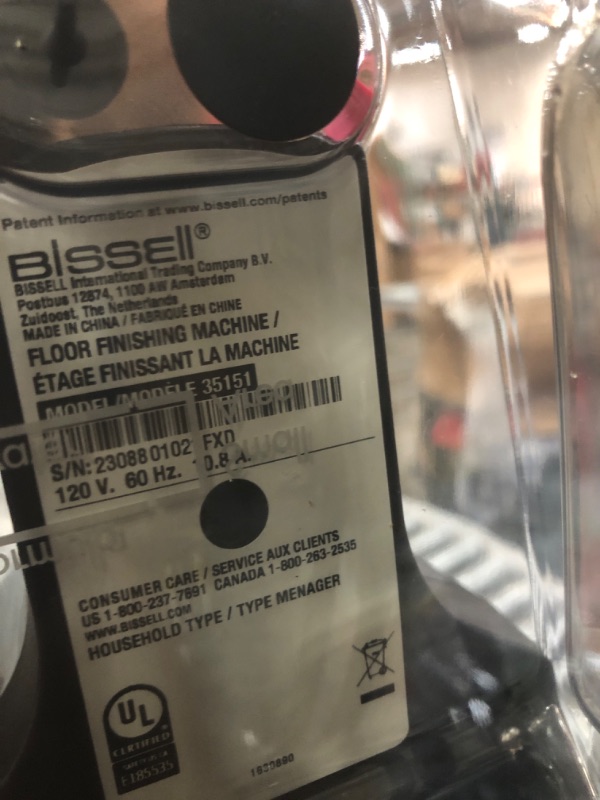 Photo 4 of ***SEE NOTES***BISSELL® CrossWave® HydroSteam™  Wet Dry Vac, Multi-Purpose Vacuum, Wash, and Steam, Sanitize Formula Included, 35151
