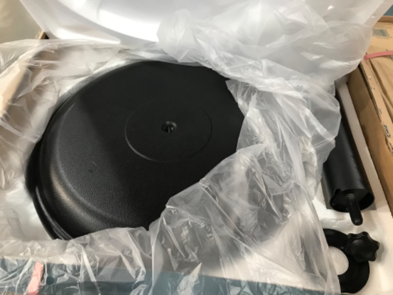 Photo 1 of Style Selections Umbrella base Black Patio Umbrella Base
